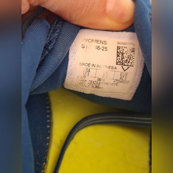 Saucony Guide  13 running blue sneakers size 10.5‎ - Picture 6 of 8